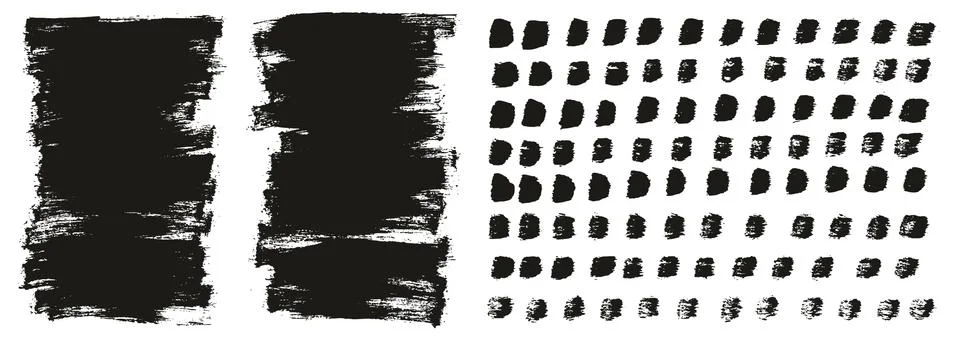 Flat Paint Brush Thin Short Background &amp; Straight Lines Mix High Detail Abstract イラスト素材