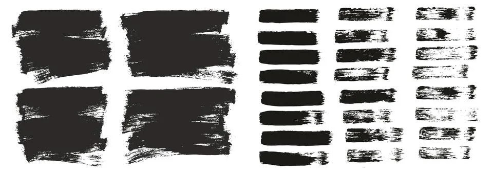 Flat Paint Brush Thin Short Background &amp; Straight Lines Mix High Detail Abstract イラスト素材