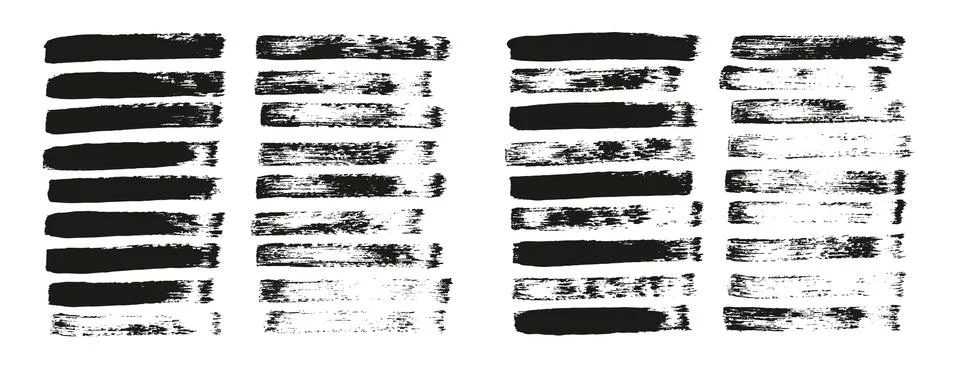 Flat Paint Brush Thin Straight Lines High Detail Abstract Vector Background 스톡 일러스트