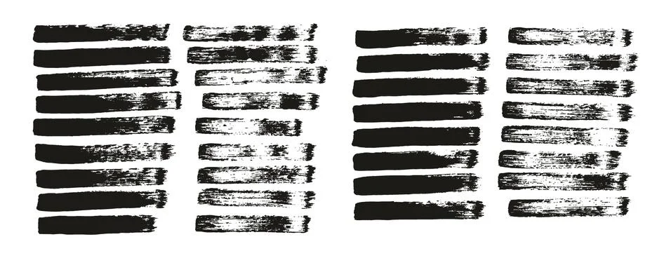 Flat Paint Brush Thin Straight Lines High Detail Abstract Vector Background イラスト素材