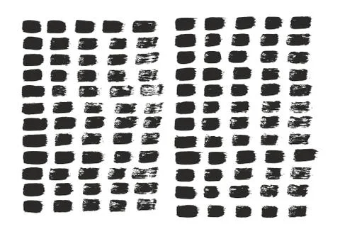 Flat Paint Brush Thin Straight Lines High Detail Abstract Vector Background Stock Illustration