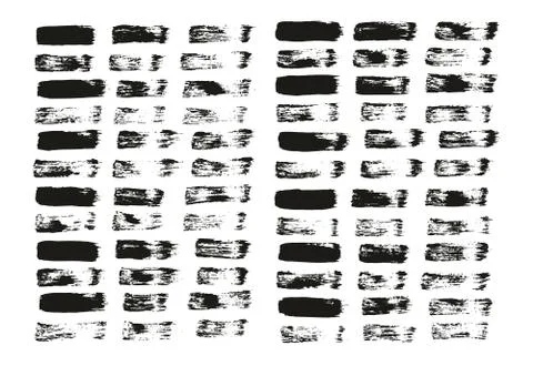 Flat Paint Brush Thin Straight Lines High Detail Abstract Vector Background Stock Illustration