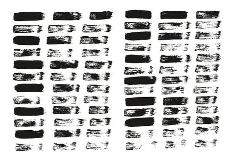 Flat Paint Brush Thin Straight Lines High Detail Abstract Vector Background Stock Illustration