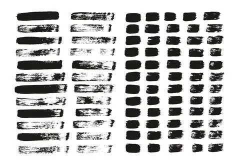 Flat Paint Brush Thin Straight Lines High Detail Abstract Vector Background 스톡 일러스트
