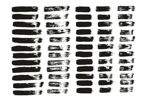 Flat Paint Brush Thin Straight Lines High Detail Abstract Vector Background Stockillustratie