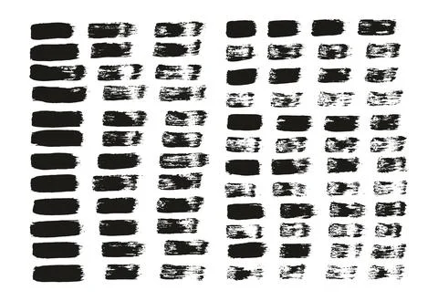Flat Paint Brush Thin Straight Lines High Detail Abstract Vector Background Stockillustratie