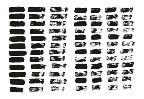 Flat Paint Brush Thin Straight Lines High Detail Abstract Vector Background Stockillustratie