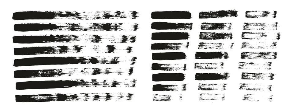 Flat Paint Brush Thin Straight Lines High Detail Abstract Vector Background 스톡 일러스트