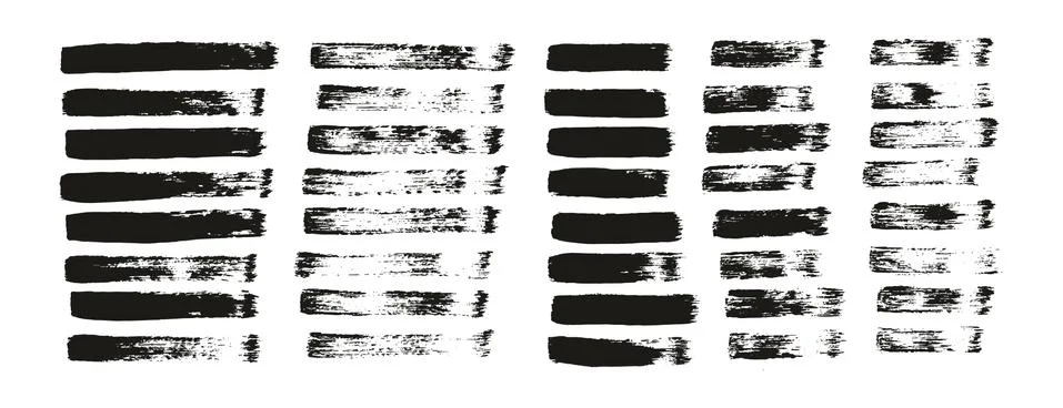 Flat Paint Brush Thin Straight Lines High Detail Abstract Vector Background イラスト素材