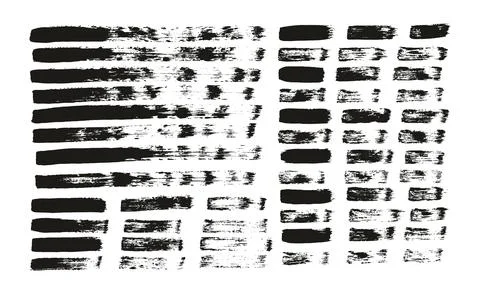 Flat Paint Brush Thin Straight Lines High Detail Abstract Vector Background イラスト素材