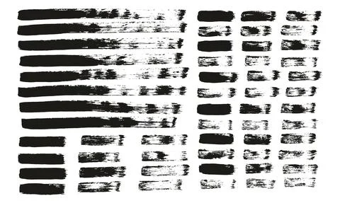 Flat Paint Brush Thin Straight Lines High Detail Abstract Vector Background Stockillustratie