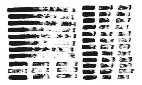 Flat Paint Brush Thin Straight Lines High Detail Abstract Vector Background Stockillustratie