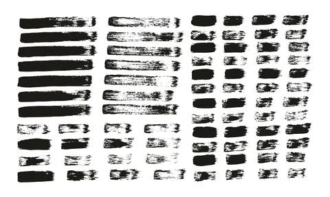 Flat Paint Brush Thin Straight Lines High Detail Abstract Vector Background Stockillustratie