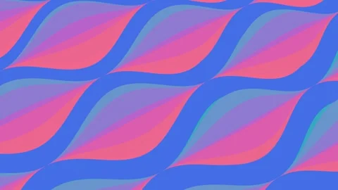 Flat paper shapes pattern, colorful loop animation Stock Footage 278478204
