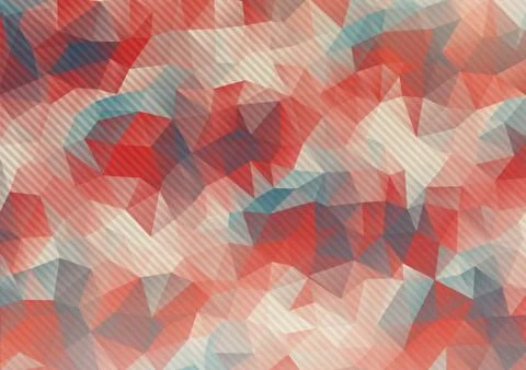 Flat pastel colors polygonal background Stock Illustration