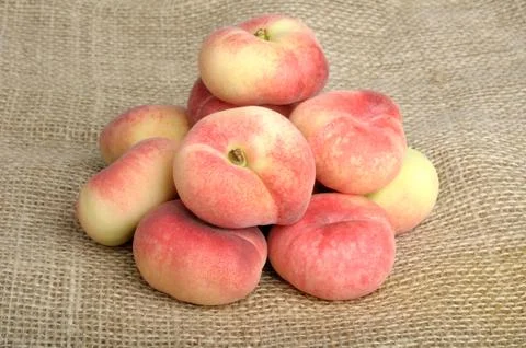 Flat peach Stock Photos