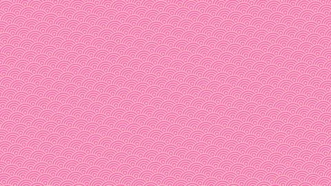 Flat pink surface featuring a consistent repeating wave pattern across the en Stock Illustration
