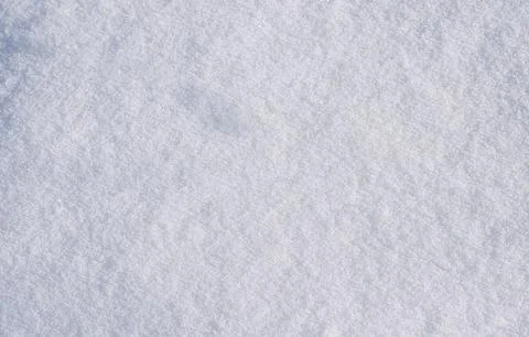 A flat plane covered with snow. Foto stock