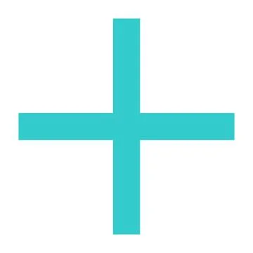 Flat plus icon criss cross sign addition button Illustrazione stock