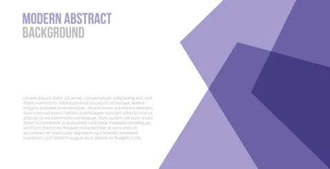 Flat purple background with text placement . abstract and modern purple backg Stock Illustration