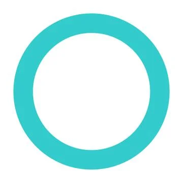 Flat record icon rec sign circle interface button Illustrazione stock