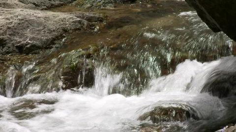 Flat river rapid Video stock 555507