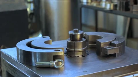 Flat rolled metal products Stock Footage 64233133