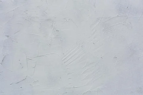 Flat rough white plaster wall background and texture Фото