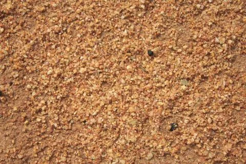 Flat sand surface textured background Stock Photos