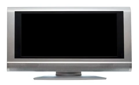 Flat Screen LCD Television Set. Stock Photos