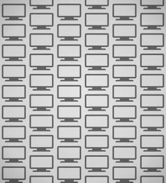 Flat Screen Pattern Stockillustratie