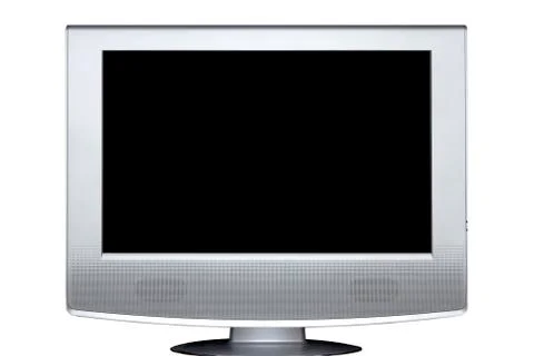 Flat screen stereo Television Stock Photos