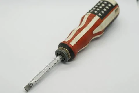 Flat screwdriver Stock Photos