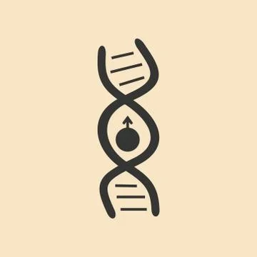 Flat with shadow icon and mobile application signs Stock Illustration