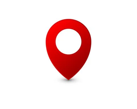 Flat simple marker with map vector icon template design colorful. Modern plan Stock Illustration
