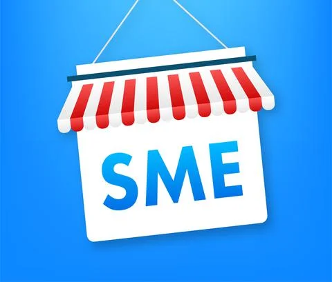 Flat sme for concept design. Strategy concept. Flat vector illustration Stock Illustration