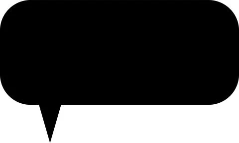 Flat Speech Bubble. Talk bubble. Speak bubble text, chatting box, Empty mes.. Stock Illustration