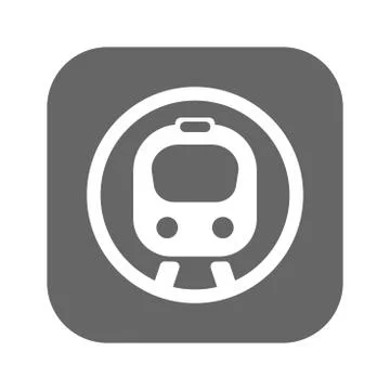 Flat speed train Stock Illustration