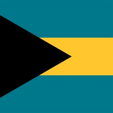 Flat Square Country  Flag Button Vector Stock Illustration