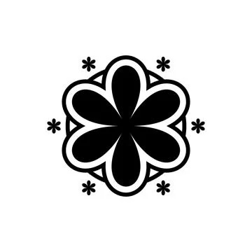 Flat star illustration design object Stock Illustration