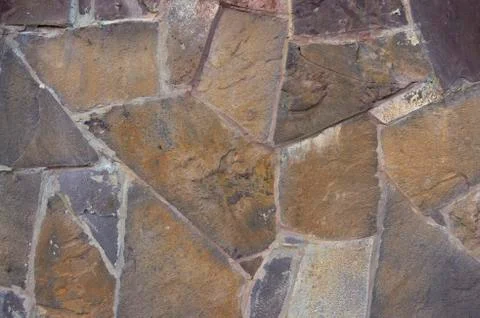 Flat stone wall Stock Photos