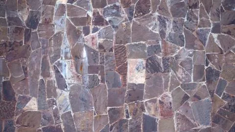 Flat stone wall Stock Photos