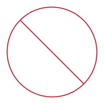 Flat Stop Icon isolated on white background. Modern vector illustration. Red Stock Illustration