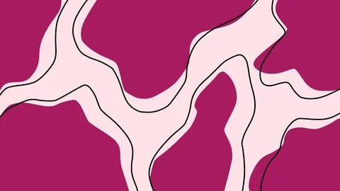 Flat style abstract shapes background. Abstract shapes colorful background Stock Illustration
