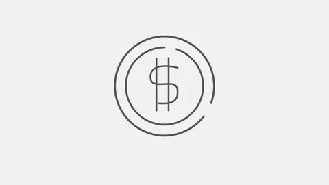 Flat style animated concept icons set of e-commerce - price, delivery, quality Stock Footage 91349572