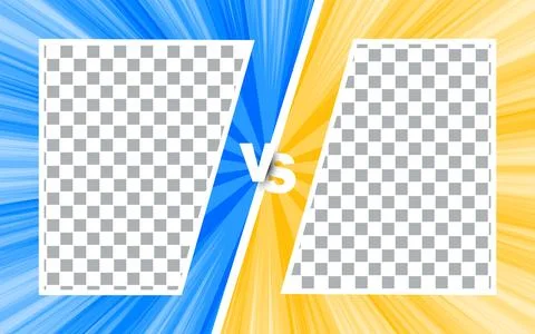 Flat style battle screen design vector illustration. A battle screen for ba.. Stock Illustration