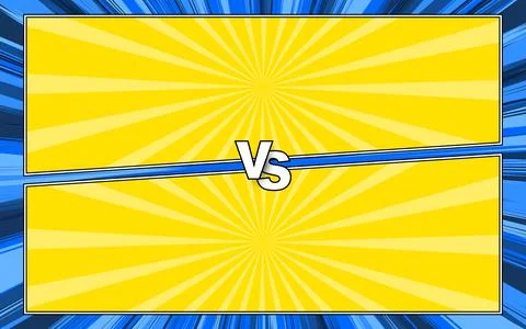 Flat style battle screen design vector illustration. A battle screen for ba.. Stock Illustration