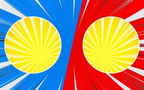 Flat style battle screen design vector illustration. A battle screen for ba.. Stock Illustration