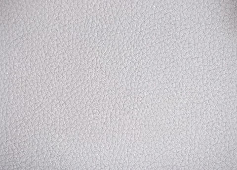 A flat surface of natural light gray leather with fine wrinkles. Stock Photos