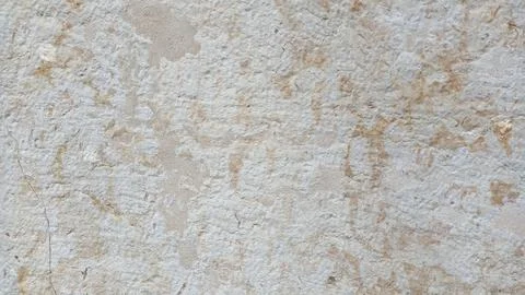 Flat surface of white stone on the facade of a house in Portugal Stock Photos